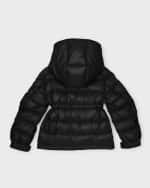 Image 2 of 4: Moncler Girl's Dalles Long Season Puffer Down Jacket, Size 4-6