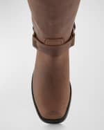 Image 4 of 4: Frye Men's Engineer Leather Biker Boots
