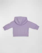 Image 2 of 3: Moncler Girl's Logo-Print Lining Hoodie, Size 9M-3