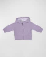 Image 1 of 3: Moncler Girl's Logo-Print Lining Hoodie, Size 9M-3