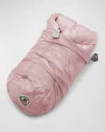 Image 3 of 4: Moncler Girl's Puffer Joelle Jacket W/ Pouch, Size 12M-3
