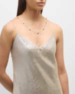 Image 5 of 5: Platinum Born Orbit Necklace