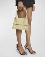 Image 3 of 6: Jacquemus Le Grand Chiquito Leather Top-Handle Bag