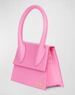Image 2 of 4: Jacquemus Le Grand Chiquito Leather Top-Handle Bag