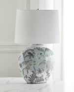 Image 1 of 2: Jamie Young Ornate Table Lamp