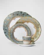 Image 2 of 2: Bernardaud Eden Turquoise Bread & Butter Plate