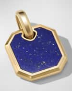 Image 2 of 2: David Yurman Men's Roman Pendant with Gemstone in 18K Gold, 15mm