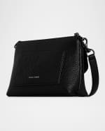 Image 5 of 6: Rebecca Minkoff Darren Zip Leather Crossbody Bag