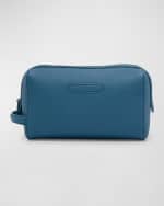 Image 1 of 4: Brioni Men's Leather Toiletry Bag