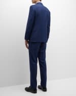 Image 3 of 6: Canali Men's Plaid Wool Suit