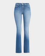 Image 1 of 4: L'Agence Ruth High Rise Straight Jeans