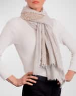 Image 1 of 3: Ian Saude Scattershot Cashmere Scarf