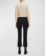 Image 2 of 4: Theory Precision Ponte Slim Kick Pants