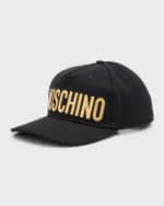 Image 1 of 3: Moschino Men's Cappello Logo 5-Panel Baseball Cap