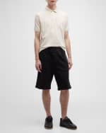 Image 5 of 6: Saint Laurent Men's Logo Sweat Shorts