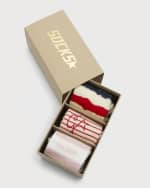 Image 1 of 4: Golden Goose Kid's 3-Pack Variety Socks