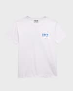 Image 1 of 6: Golden Goose Boy's Star Logo T-Shirt, Size 12