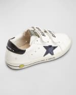 Image 3 of 7: Golden Goose Girl's Old School Low-Top Sneakers, Toddler/Kids