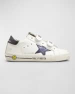 Image 1 of 7: Golden Goose Girl's Old School Low-Top Sneakers, Toddler/Kids