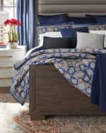 Image 2 of 2: Ralph Lauren Home Archer Foulard King Comforter