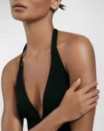 Image 2 of 3: David Yurman Chatelaine Earrings with Diamonds in 18K Gold, 7mm