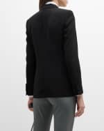 Image 4 of 6: Lafayette 148 New York Holder Single-Button Jacket