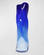 Image 2 of 2: Feyz Studio Wavy Mirrored Vase
