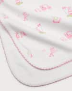 Image 2 of 2: Kissy Kissy Girl's Hole In One Blanket