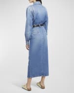 Image 4 of 6: ARMARIUM Lula Denim Pencil Skirt