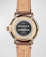 Image 2 of 4: Shinola Men's The Runwell Leather Strap Watch, 41mm