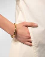 Image 2 of 5: Alexis Bittar Molten Bangle, Size Small
