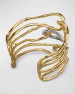 Image 3 of 5: Alexis Bittar Solanales Large Twisted Cuff