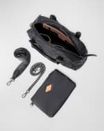 Image 4 of 4: MZ WALLACE Madison Quilted Top Handle Satchel Bag