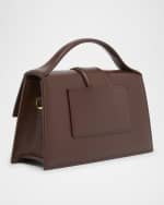 Image 3 of 3: Jacquemus Le Grand Bambino Leather Crossbody Bag