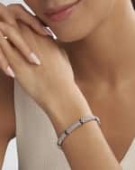 Image 2 of 5: LAGOS Sterling Silver Caviar Ceramic Station Bracelet