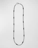 Image 4 of 5: LAGOS Sterling Silver Black Caviar Beaded Necklace