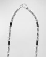 Image 3 of 5: LAGOS Sterling Silver Black Caviar Beaded Necklace