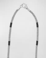Image 5 of 5: LAGOS Sterling Silver Black Caviar Beaded Necklace