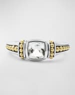 Image 4 of 4: LAGOS Rittenhouse White Topaz 6mm Cushion-Set Ring