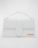Image 1 of 6: Jacquemus Le Grand Bambino Top-Handle Bag