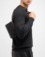 Image 2 of 6: Christian Louboutin Men's Explorafunk Wallet with Strap