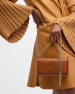 Image 3 of 6: Christian Louboutin By My Side Wallet on Chain in Leather