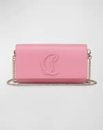 Image 1 of 6: Christian Louboutin By My Side Wallet on Chain in Leather