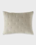 Image 2 of 2: Amity Home Mesa Linen & Velvet Standard Sham