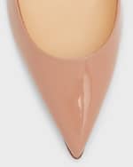 Image 3 of 5: Christian Louboutin Kate 70mm Patent Red Sole Pumps