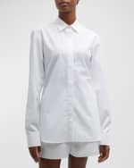 Image 1 of 6: THE ROW Derica Collared Shirt