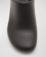 Image 4 of 6: Loewe Terra Vinyl Chunky Clogs