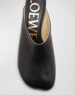 Image 4 of 6: Loewe Toy Leather Drop Stiletto Mules