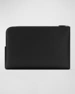 Image 3 of 5: Montblanc Men's Sartorial Leather Laptop Case