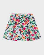 Image 1 of 3: Classic Prep Childrenswear Girl's Audrey Scalloped Button Down Skirt, Size 2-12